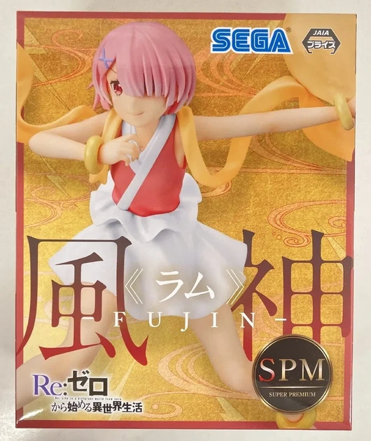 Фигурка коллекционная аниме Sega Fujin Рам Re Zero Ram Ре Зеро 17 см SF RA RR (SF RA RR) - изображение 3