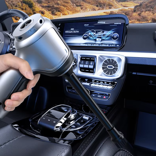 Беспроводной пылесос для авто Suitu ST-6645 Pro чёрный (2000125) - изображение 8