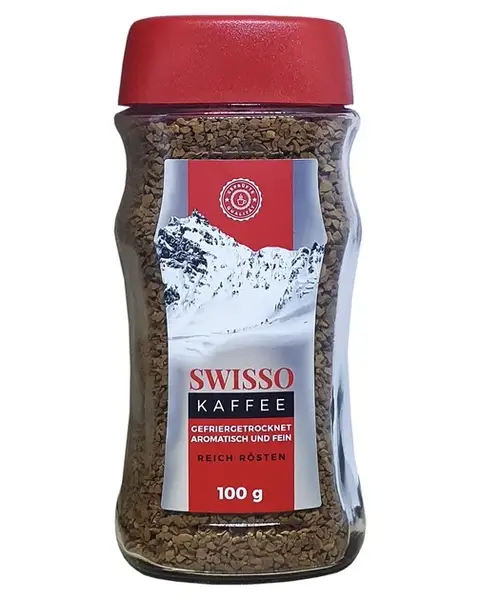 Кофе растворимый Swisso Kaffee Reich Rosten 100г - Фото 1 Кофе растворимый Swisso Kaffee Reich Rosten 100г - изображение 1