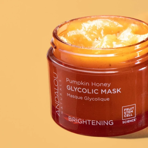 Andalou Naturals Brightening Pumpkin Honey Glycolic Mask Маска для лица гликолевая Тыква и Мёд Brightening 50г - Фото 4 Andalou Naturals Brightening Pumpkin Honey Glycolic Mask Маска для лица гликолевая Тыква и Мёд Brightening 50г - изображение 4