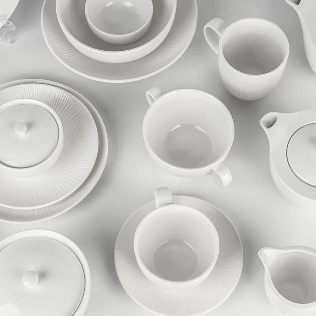 Чашка MBM HOME "Луч" 90 мл KP-116 WHITE белая - изображение 5
