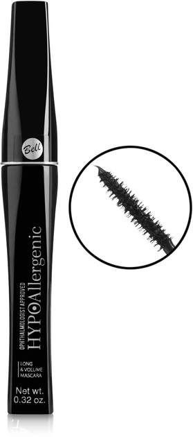 Гипоаллергенная тушь для ресниц Bell Cosmetics HypoAllergenic Long And ...