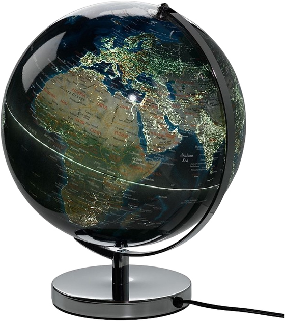 Globus Gentlemen's Hardware Globe City Lights z podświetleniem 30 cm (0840214800610) - obraz 1