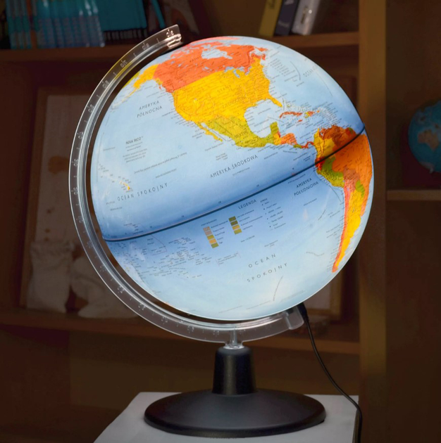 Globus Tecnodidattica Nova Rico Gaja z podświetleniem 30 cm (8007239990265) - obraz 3