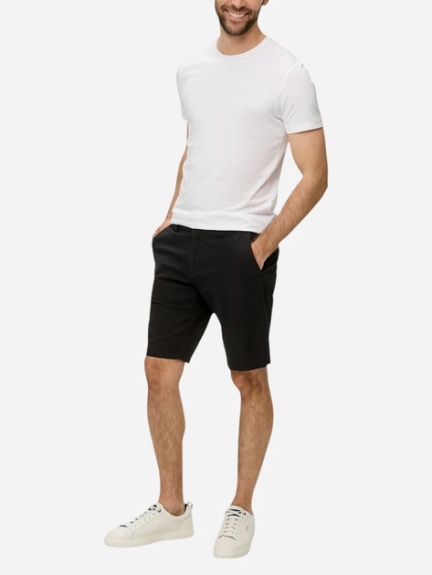 Шорти бавовняні чоловічі s.Oliver 10.3.11.18.181.2143799 38 Сірий/Чорний (4099975301812) - зображення 3