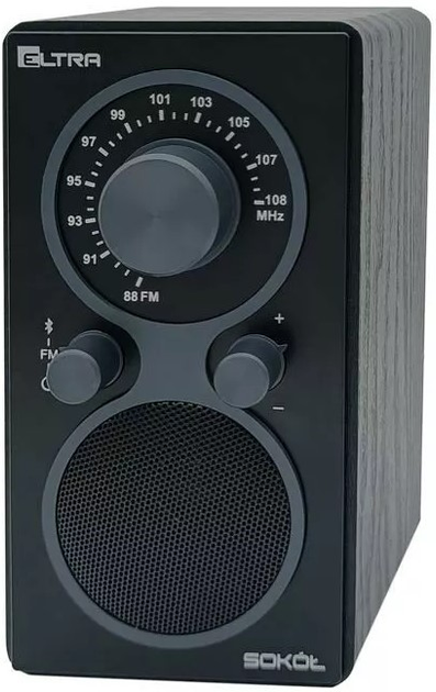 Radio Eltra Sokół 2 BT Black (5907727028506) - obraz 1