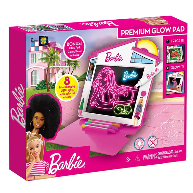 Дошка для малювання Barbie Dreamhouse Premium Glow Pad (55350051158) - зображення 1