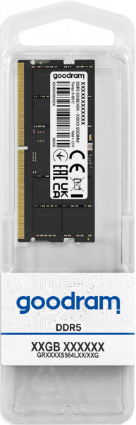 Модуль памяти so-dimm 32gb/5600 ddr5 Goodram (gr5600s564l46/32g) - Фото 6 Модуль памяти so-dimm 32gb/5600 ddr5 Goodram (gr5600s564l46/32g) - изображение 6