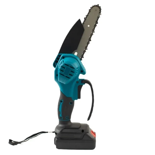 Акумуляторна ланцюгова пилка сучкоріз для обрізки дерев Electric Chainsaw 24V Black 2 АКБ Blue (3_05579) - зображення 2