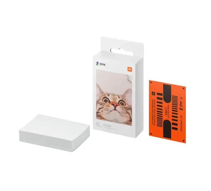 Фотобумага для принтера 50 листов 2x3 дюйма Mi Pocket photo printer - Фото 2 Фотобумага для принтера 50 листов 2x3 дюйма Mi Pocket photo printer - изображение 2
