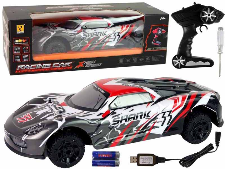 Samochód zdalnie sterowany Leantoys Sports Car 53 cm (5905515359337) - obraz 1