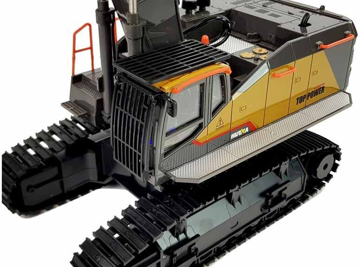 Екскаватор на радіокеруванні LEAN Toys Huina Жовтий (5903802453713) - зображення 5