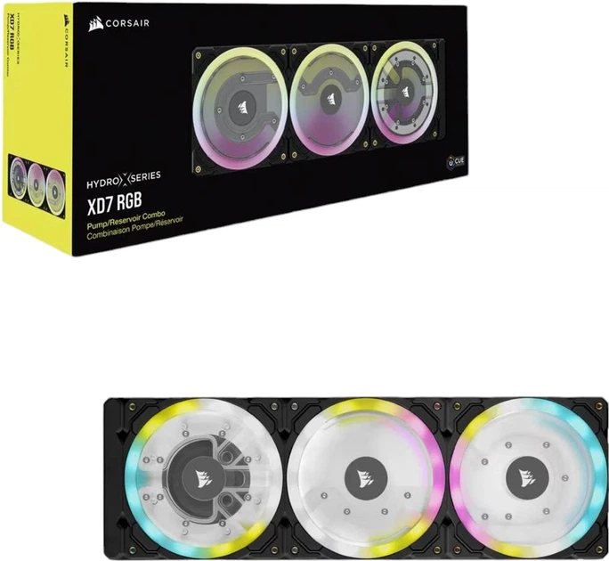 Pompka Corsair Hydro X Series XD7 RGB Black (CX-9040005-WW) - obraz 5