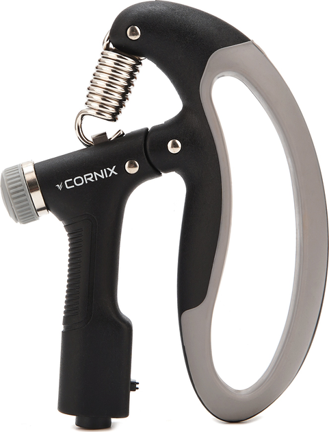 Эспандер кистевой Cornix 10-100 кг с регулируемой нагрузкой и счетчиком ...