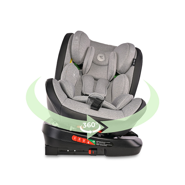 Автокресло-ребордер детское Lorelli Nebula Isofix i-Size 0-36 kg Iceberg Green - изображение 3