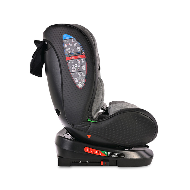 Автокресло-ребордер детское Lorelli Nebula Isofix i-Size 0-36 kg Iceberg Green - изображение 5