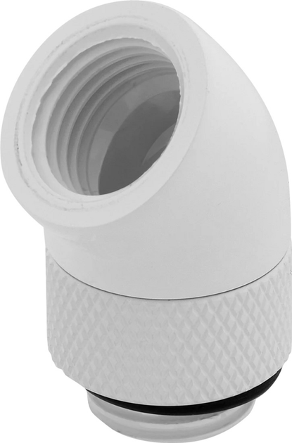 Złączka Corsair Hydro X Series 45° Rotary Adapter 2-Pack White (CX-9055007-WW) - obraz 1