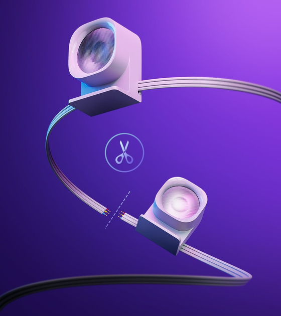 Govee Стрічка світлодіодна розумна H608B String Downlights, 3м, RGBIC, WI-FI/Bluetooth, Білий - зображення 6