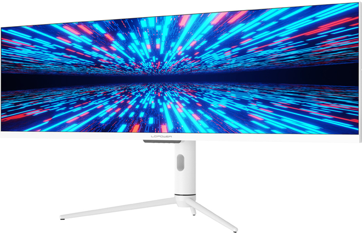 Monitor 43.8" LC-Power LC-M44-DFHD-120 White - obraz 2