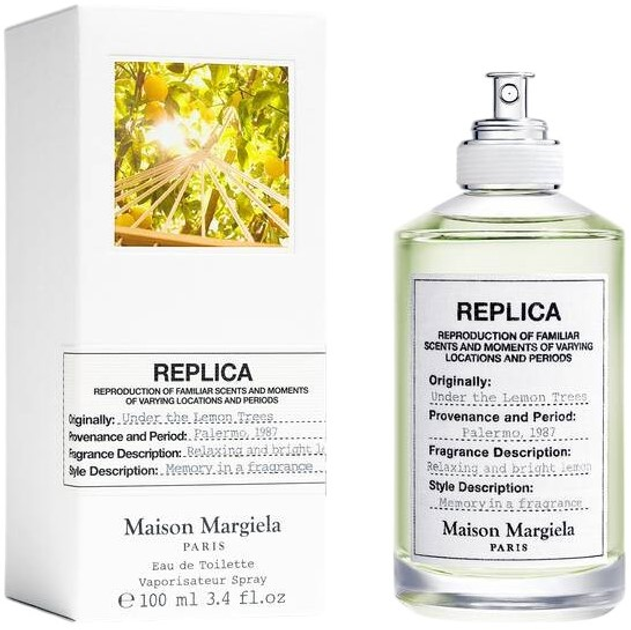 Woda toaletowa unisex Maison Margiela Replica Under The Lemon Trees 100 ml (3614272404670) - obraz 1