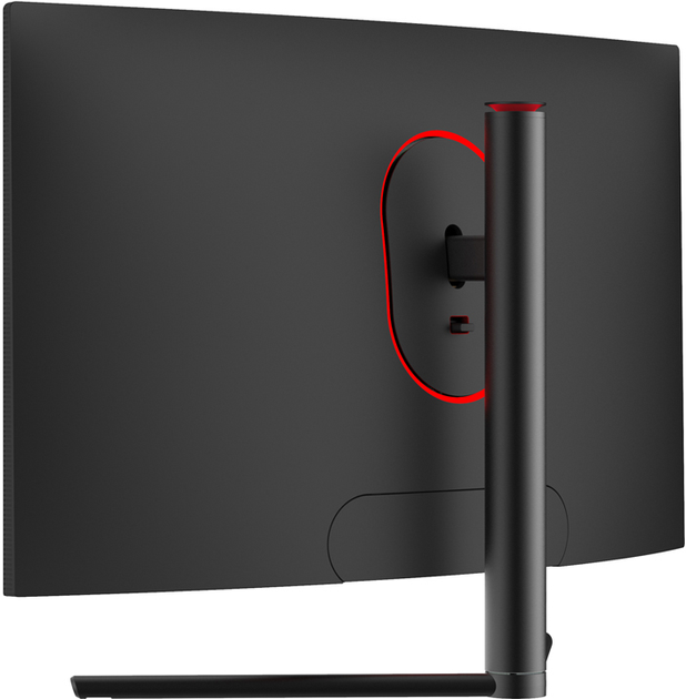 Монітор 27" LC-Power LC-M27-FHD-240-C Black - зображення 5