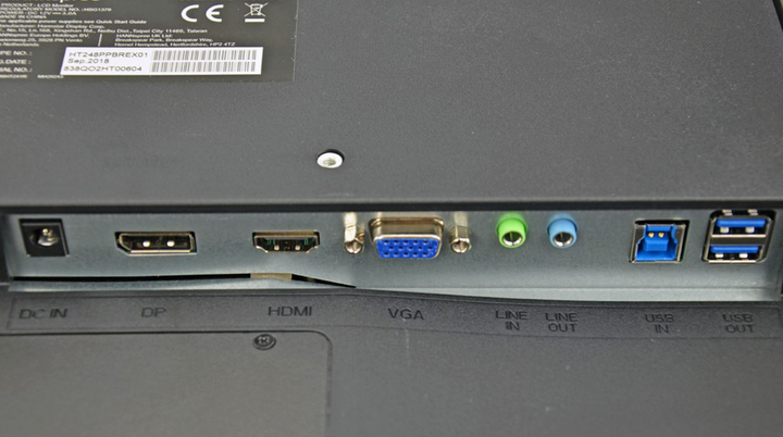 Monitor 23.8" HANNSpree HT 248 PPB Black - obraz 9