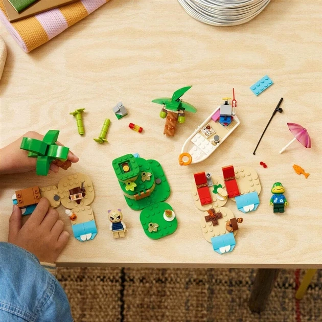 Zestaw klocków LEGO Animal Crossing Rejs dookoła wyspy Kapp'n 233 elementy 3 szt (77048) - obraz 6
