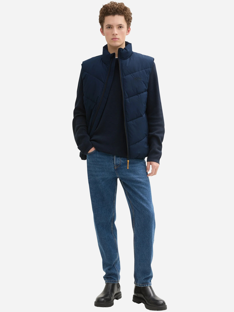 Bezrękawnik męski Tom Tailor 1042106 2XL Granatowy (4068127167774) - obraz 3