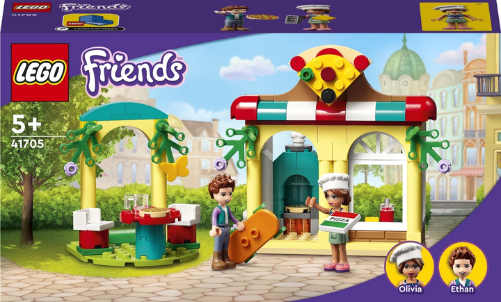 Zestaw klocków LEGO Friends Pizzeria w Heartlake 144 elementy 4 szt (41705) - obraz 1