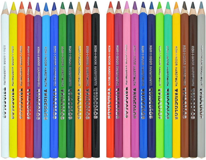 Набір кольорових олівців Koh-I-Noor Triocolor 36 шт (8593539253730) - зображення 3