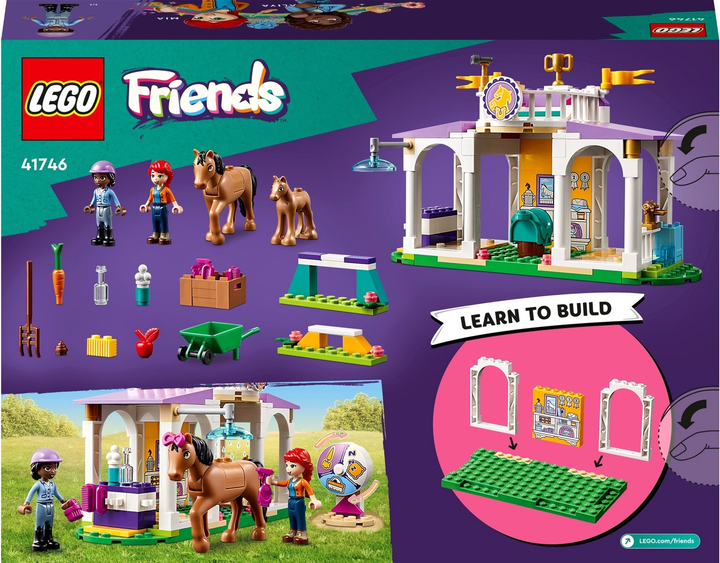 Конструктор LEGO Friends Дресирування коней 134 деталі 6 шт (41746) - зображення 2