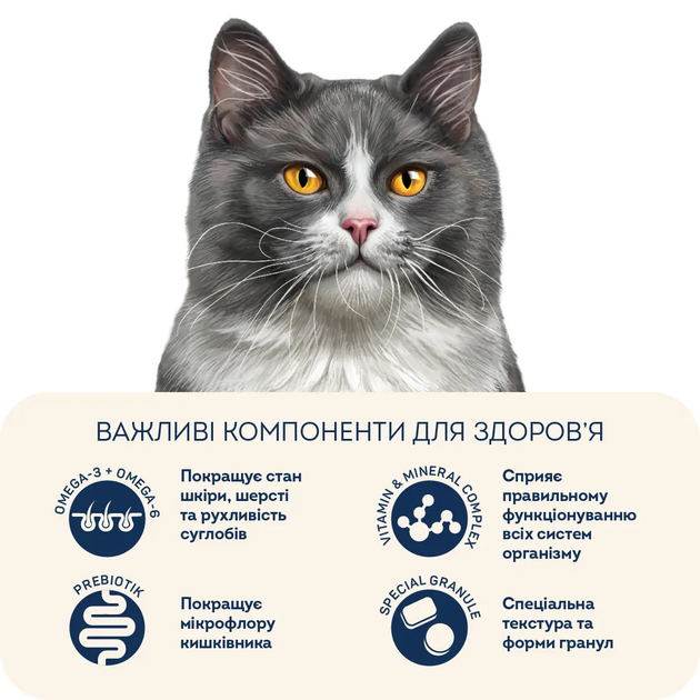Сухой корм для привередливых стерилизованных/кастрированных взрослых кошек Chicken & Liver. Foodies. For sterilised/neutered 400 г - изображение 4