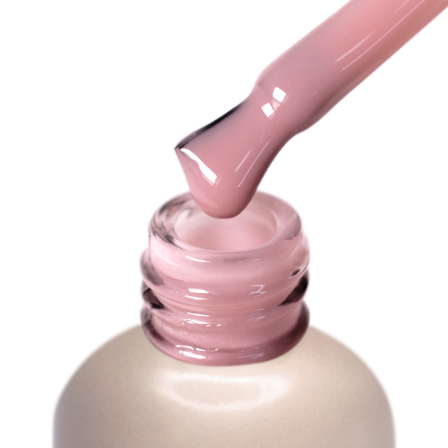 Відновлююча база з нейлоновими волокнами PNB Revital Fiber Base HEMA FREE Porcelain Pink 8 мл - изображение 2