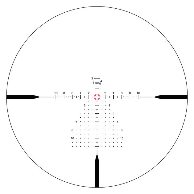 Приціл оптичний Vector Optics Continental 1-10x28 (34mm) illum - зображення 2