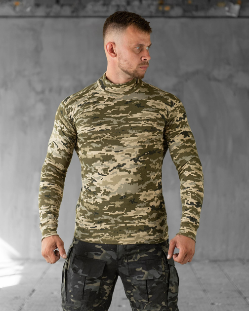 Тактичний чоловічий гольф 2XL піксель (50005) - зображення 1