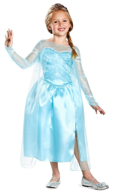 Карнавальний костюм Disguise Frozen Elsa Classic S (0192995129870) - зображення 1