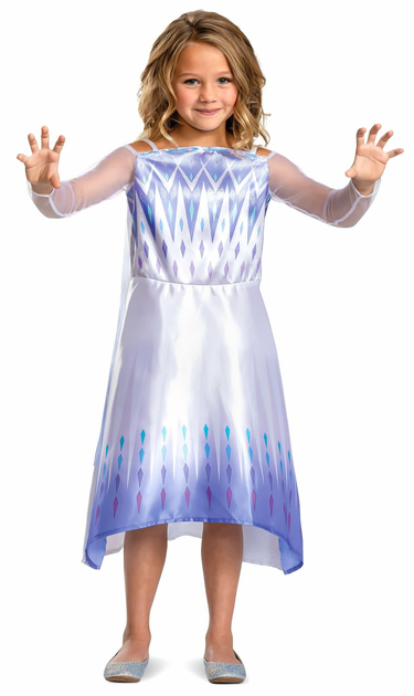 Карнавальний костюм Disguise Frozen 2 Elsa Snow Queen Basic M (0192995052406) - зображення 1