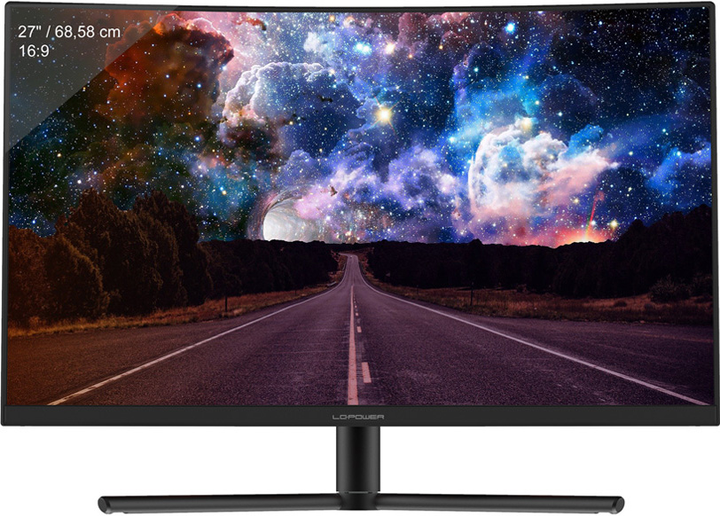 Монитор 27" LC-Power LC-M27-FHD-240-C Black - изображение 1