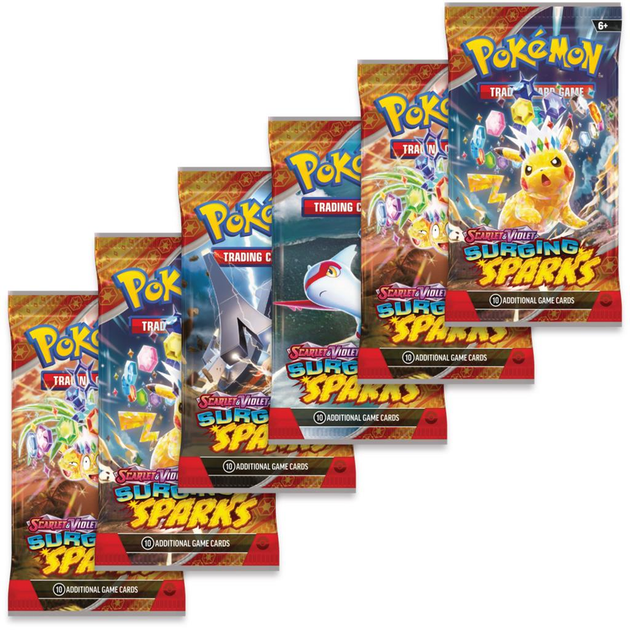 Доповнення Pokémon TCG: Scarlet & Violet - Surging Sparks - Booster Display 36 шт (820650869280) - зображення 4