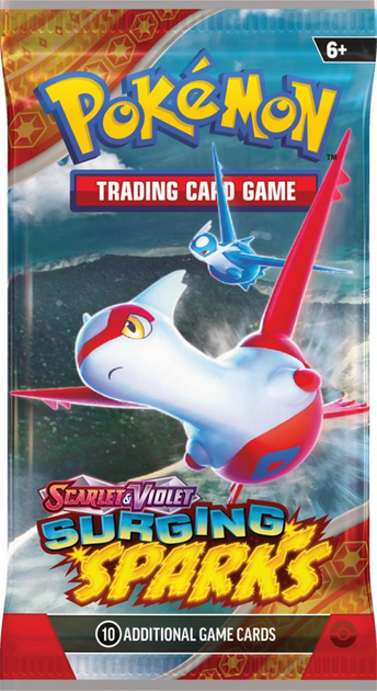 Доповнення Pokémon TCG: Scarlet & Violet - Surging Sparks - Booster Display 36 шт (820650869280) - зображення 8