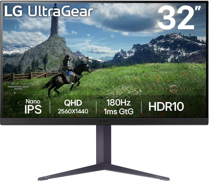 Монітор 32" LG UltraGear 32GS85QX-B.AEU - зображення 1