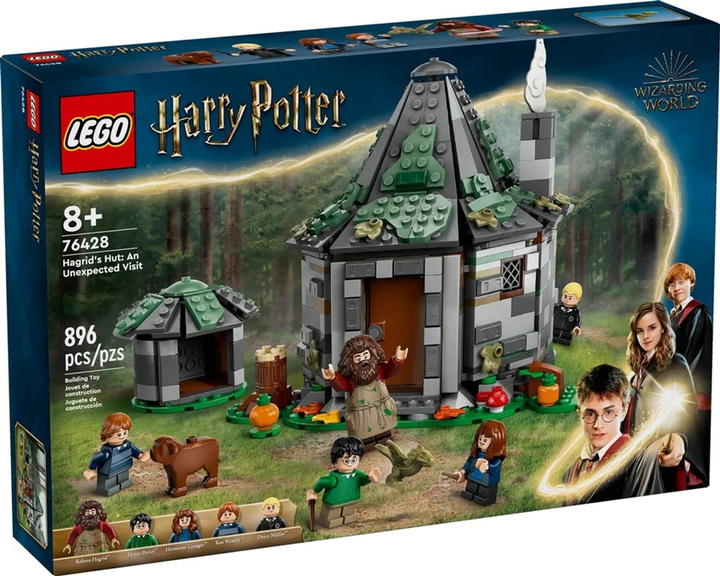 Конструктор LEGO Harry Potter Хата Хагріда 896 деталей 3 шт (76428) - зображення 2