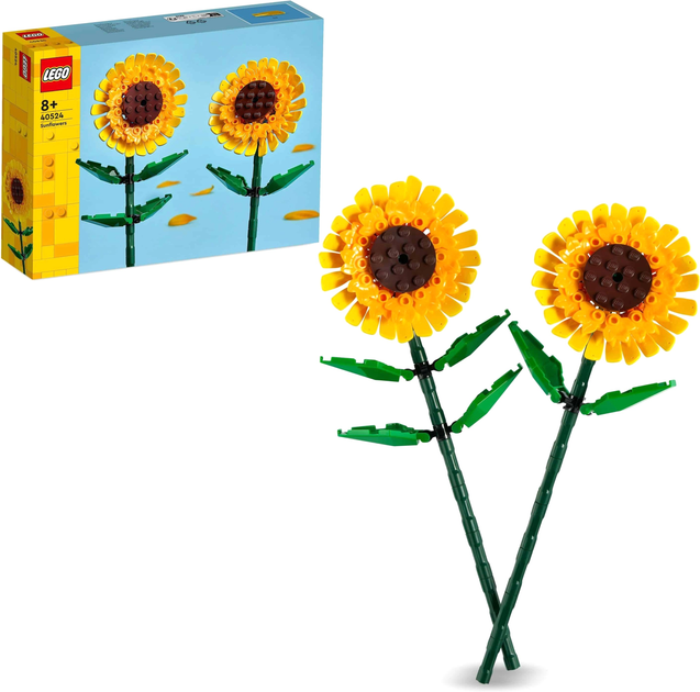 Конструктор LEGO Merchandise Соняшники 191 деталь 4 шт (40524) - зображення 3