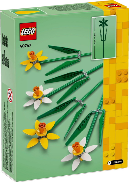 Конструктор LEGO Merchandise Нарциси 216 деталей 4 шт (40747) - зображення 2