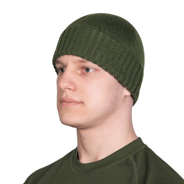 Шапка Watch Cap Merino Олива Camotec розмір Універсальний - зображення 2