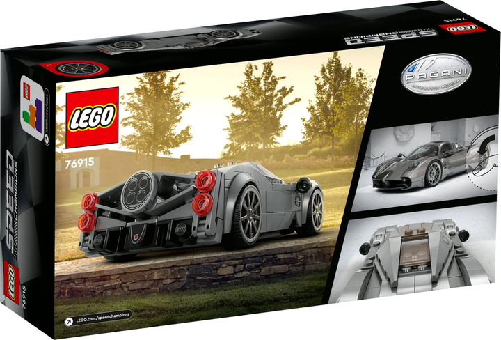 Конструктор LEGO Speed Champions Пагані Утопія 249 деталей 4 шт (76915) - зображення 2