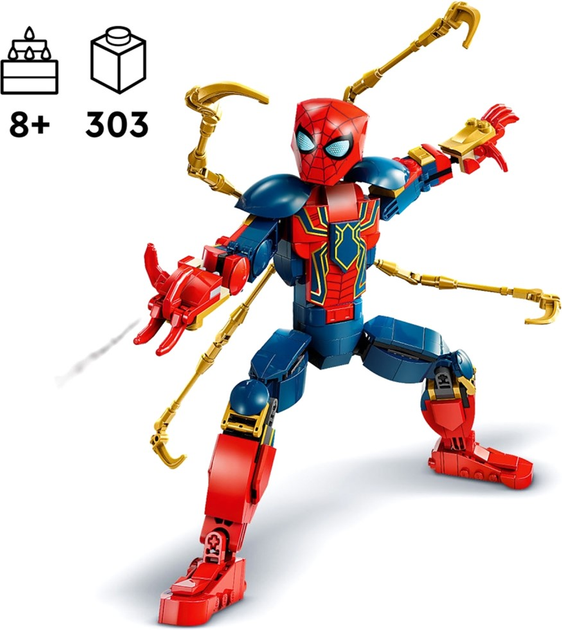 Zestaw klocków LEGO Super Heroes Spider-Man 303 elementy 6 szt (76298) - obraz 2