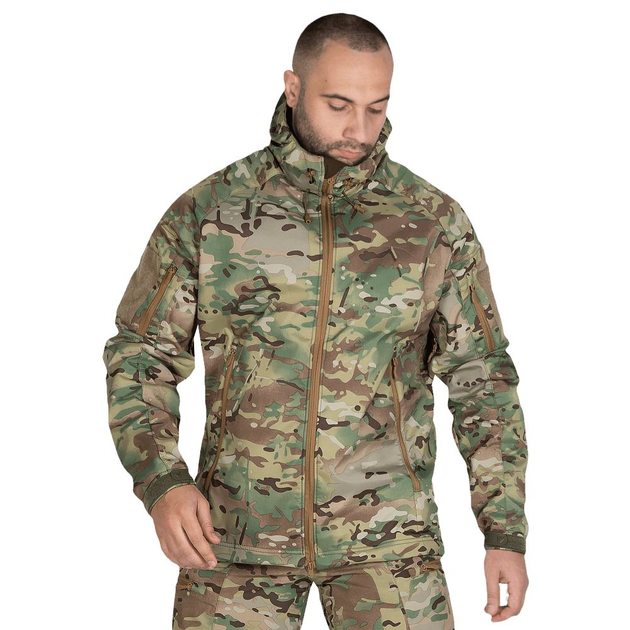 Куртка CM Stalker SoftShell Multicam Camotec розмір XXXL - изображение 2