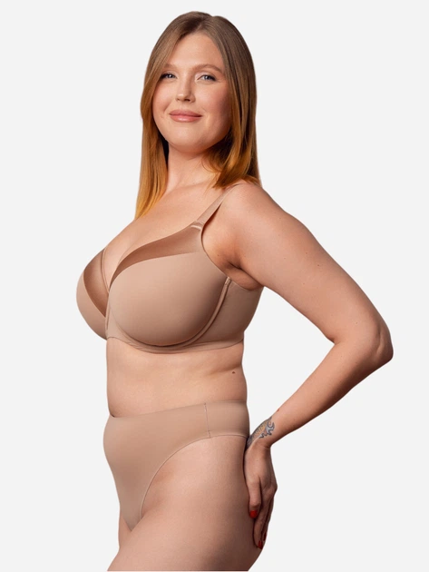Бюстгальтер з кісточками brabrabra Memory foam SLZ24201248 70G Нюд (6900720000615) - зображення 4