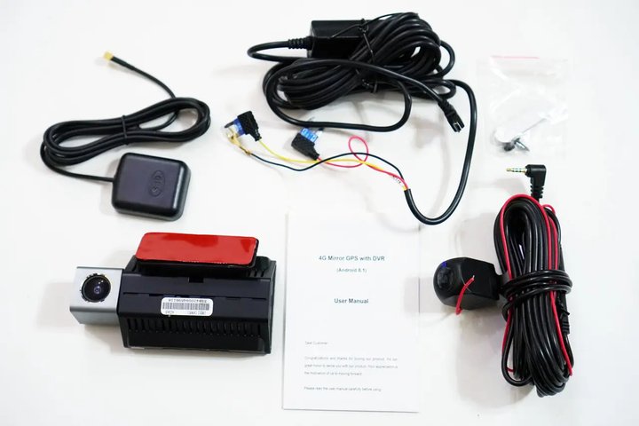 Відеореєстратор 3" сенсорний єкран Full HD Android 4G GPS WiFi ADAS BT 2 камеры AKS11 - изображение 10